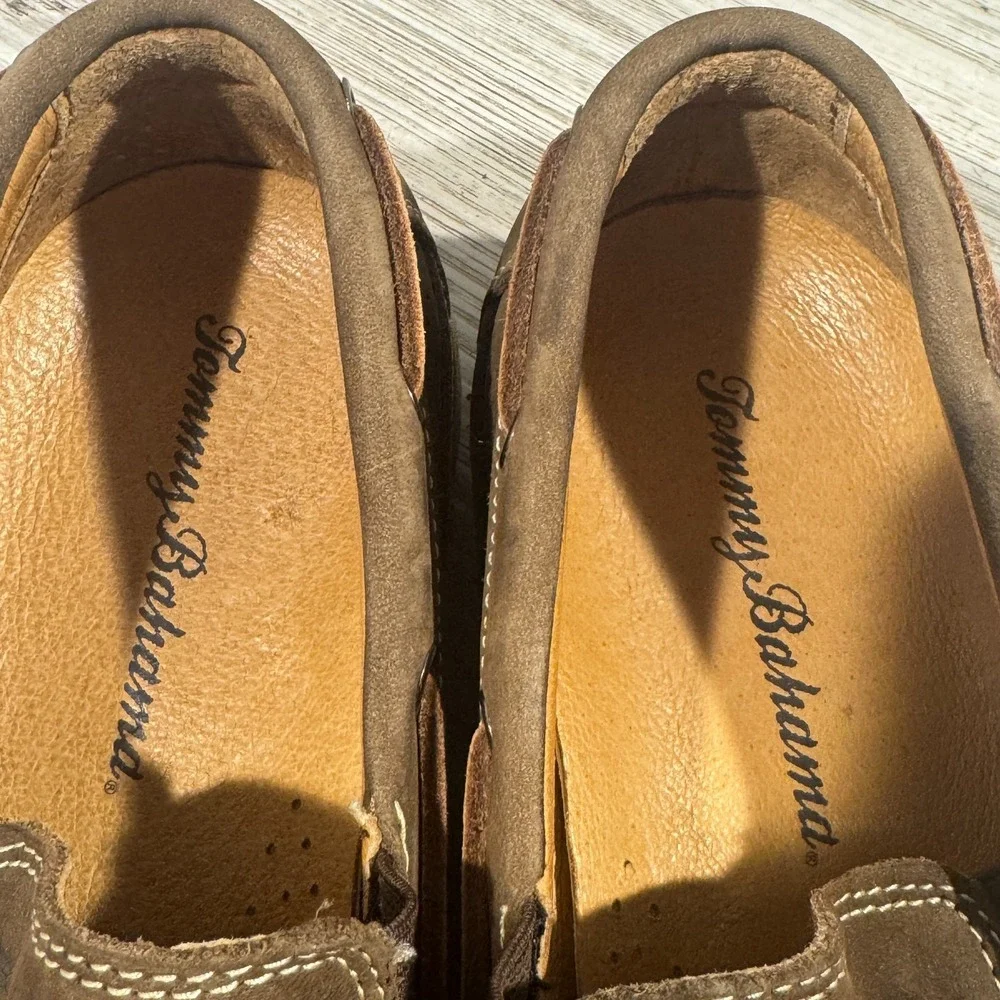 Tommy Bahama First Mate‎ Nubuck Shoes Mens US Size 10M Dark Brown